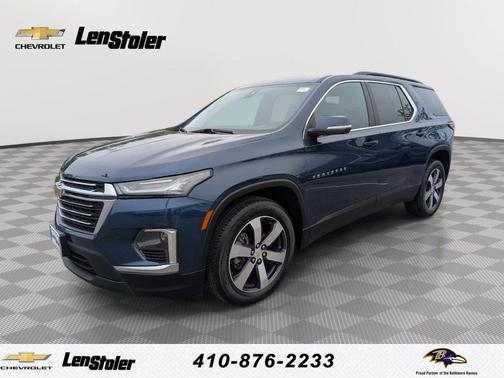 Northsky Blue Metallic 2023 Chevrolet Traverse LT Leather