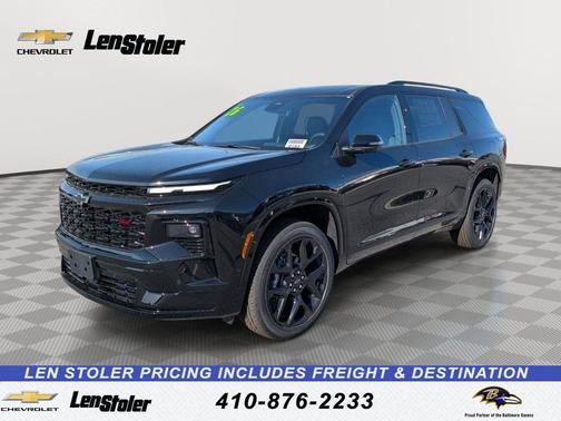 Mosaic Black Metallic 2026 Chevrolet Traverse RS