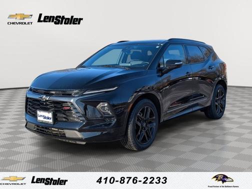 Black 2024 Chevrolet Blazer RS