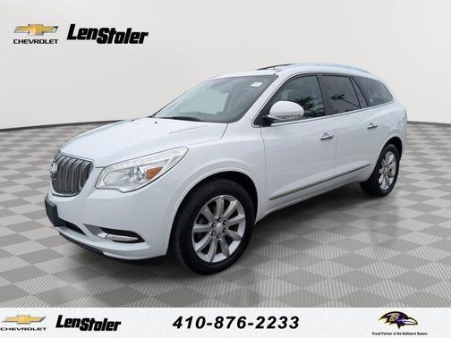 Summit White 2016 Buick Enclave Premium
