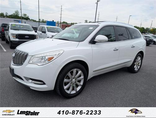 Summit White 2016 Buick Enclave Premium
