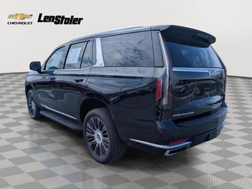 Dark Moon Blue Metallic 2022 Cadillac Escalade Premium Luxury