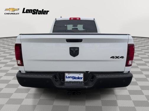 Bright White Clearcoat 2022 RAM 1500 Classic Warlock Quad Cab 4x4 6'4' Box