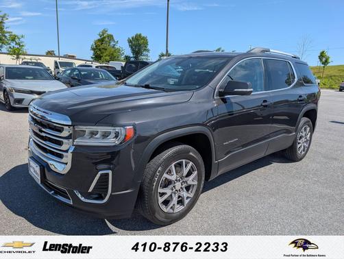 Carbon Black Metallic 2020 GMC Acadia AWD SLT