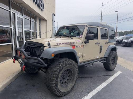 Mojave Sand Clearcoat 2016 Jeep Wrangler Unlimited Rubicon