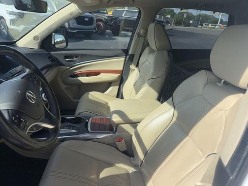 White Diamond Pearl 2017 Acura MDX 3.5L w/Advance Package