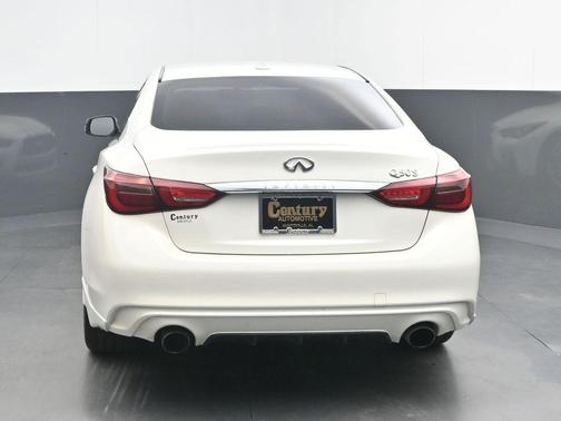 Majestic White 2018 INFINITI Q50 3.0t Sport