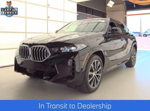 Black Sapphire Metallic 2024 BMW X6 xDrive40i