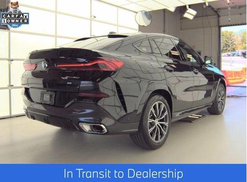 Black Sapphire Metallic 2024 BMW X6 xDrive40i