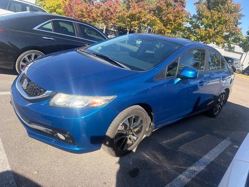 Dyno Blue Pearl 2013 Honda Civic EX-L