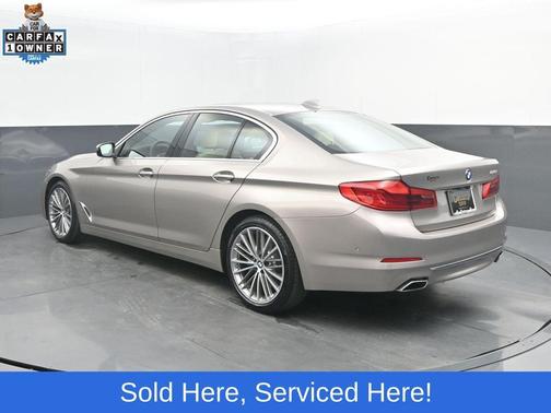 Cashmere Silver Metallic 2018 BMW 540 i