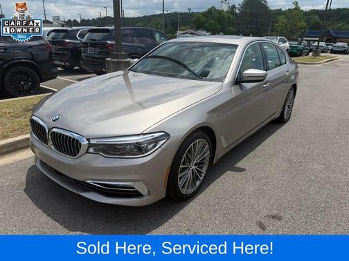 Cashmere Silver Metallic 2018 BMW 540 i