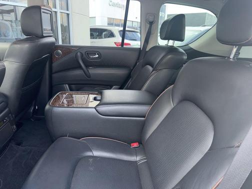 Pearl White 2018 Nissan Armada Platinum