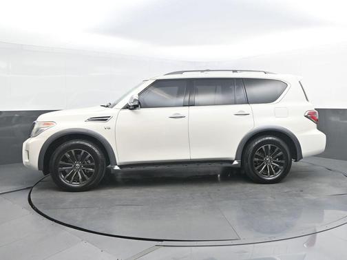Pearl White 2018 Nissan Armada Platinum