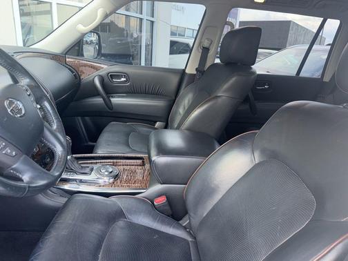 Pearl White 2018 Nissan Armada Platinum