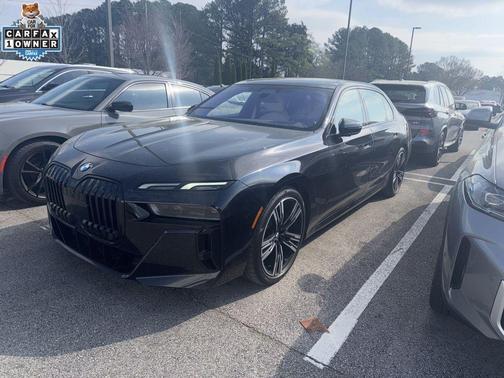 Carbon Black Metallic 2023 BMW 760 760i xDrive
