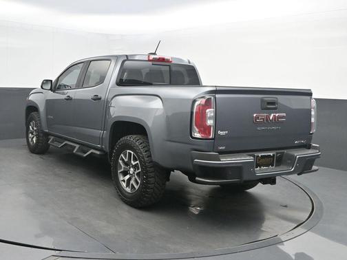 Satin Steel Metallic 2022 GMC Canyon AT4 w/Leather