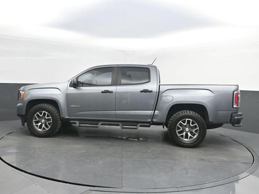Satin Steel Metallic 2022 GMC Canyon AT4 w/Leather