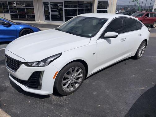 Summit White 2023 Cadillac CT5 Premium Luxury RWD