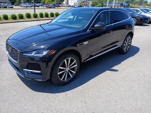 Santorini Black 2022 Jaguar F-PACE S