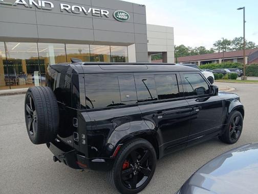 Santorini Black 2023 Land Rover Defender 110 X