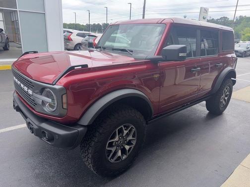 Ruby Red Metallic 2025 Ford Bronco Badlands