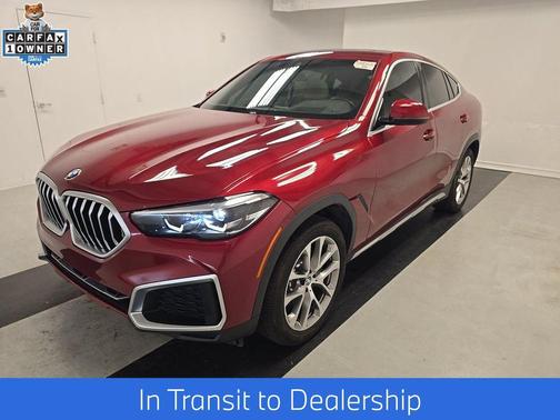 Flamenco Red Metallic 2023 BMW X6 xDrive40i