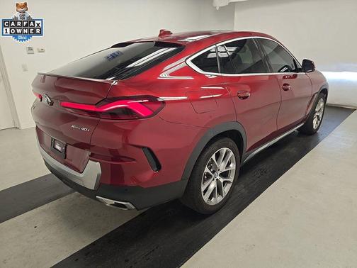 Flamenco Red Metallic 2023 BMW X6 xDrive40i