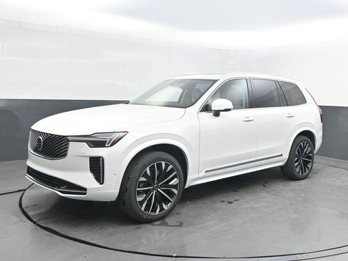Crystal White Pearl 2026 Volvo XC90 B6 Ultra 7-Seater