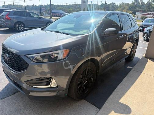 Gray Metallic 2024 Ford Edge ST Line