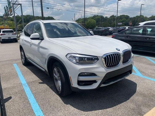 Alpine White 2021 BMW X3 sDrive30i