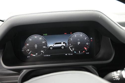 Santorini Black 2025 Land Rover Defender P500 X-Dynamic SE