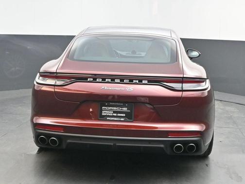 Cherry Metallic 2022 Porsche Panamera 4S