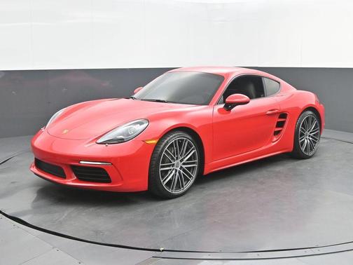 Red 2025 Porsche 718 Cayman