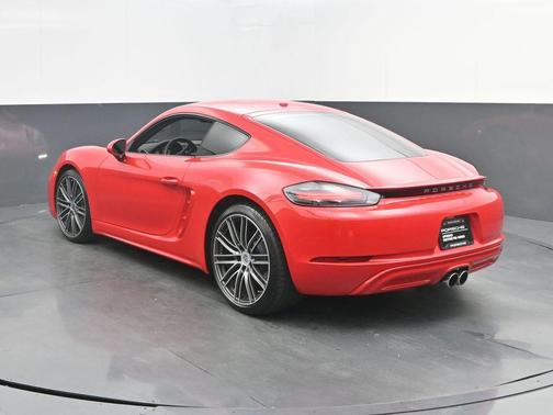 Red 2025 Porsche 718 Cayman
