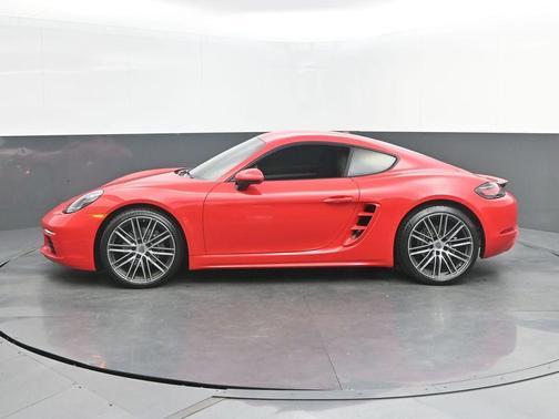 Red 2025 Porsche 718 Cayman
