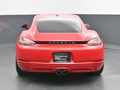 Red 2025 Porsche 718 Cayman