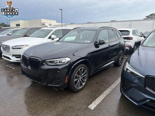 Carbon Black Metallic 2022 BMW X3 xDrive30i