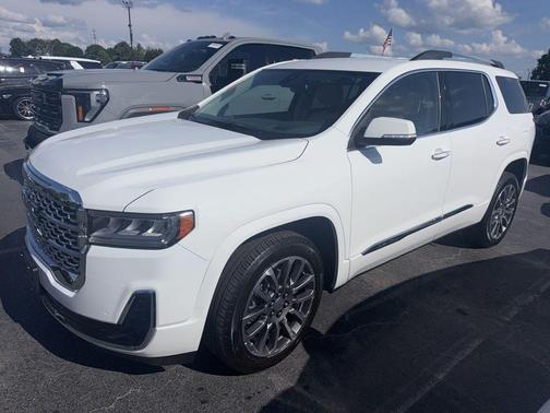 Summit White 2023 GMC Acadia Denali