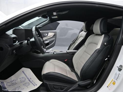 Oxford White 2025 Ford Mustang EcoBoost Premium