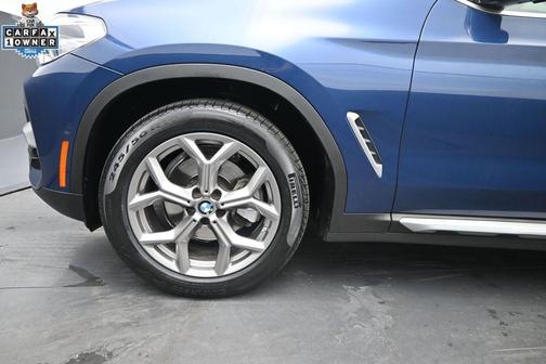 Phytonic Blue Metallic 2021 BMW X3 sDrive30i