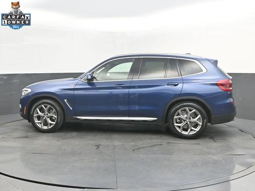 Phytonic Blue Metallic 2021 BMW X3 sDrive30i