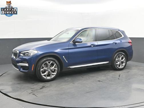 Phytonic Blue Metallic 2021 BMW X3 sDrive30i