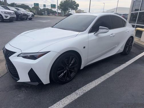 Ultra White 2024 Lexus IS 350 F SPORT Design