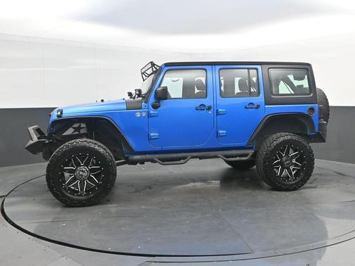 Hydro Blue Pearl 2015 Jeep Wrangler Unlimited Sport