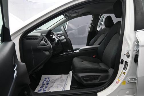 Super White 2019 Toyota Camry LE