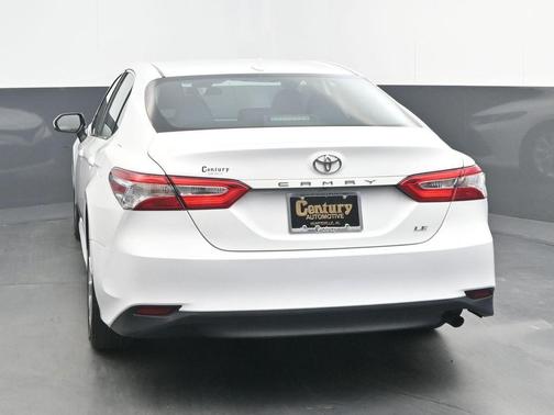 Super White 2019 Toyota Camry LE