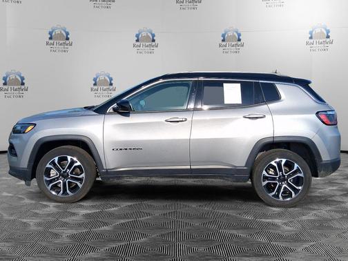 Billet Silver Metallic Clearcoat 2023 Jeep Compass Limited