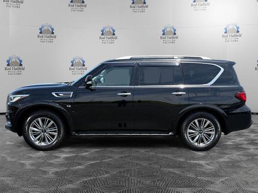 Black Obsidian 2018 INFINITI QX80 Base