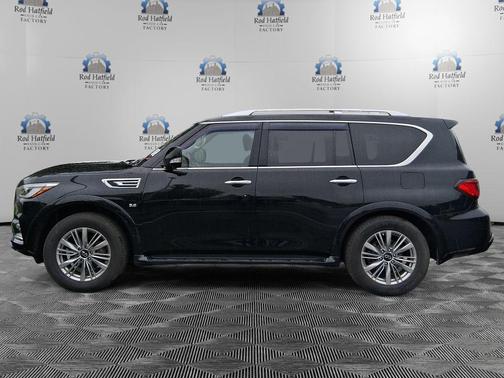 Black Obsidian 2018 INFINITI QX80 Base